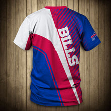 Load image into Gallery viewer, Buffalo Bills T-shirt 3D Short Sleeve O Neck gift for fan NFL