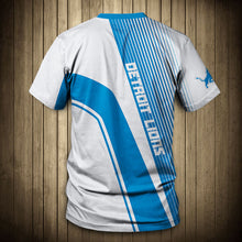 Load image into Gallery viewer, Detroit Lions T-shirt 3D Print Full Short Sleeve O Neck gift for fan NFL