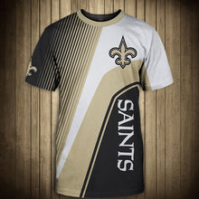 Load image into Gallery viewer, New Orleans Saints T-shirt 3D Short Sleeve O Neck gift for fan Summer 2020- NFL Teams