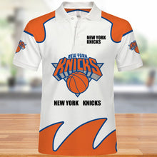 Load image into Gallery viewer, New York Knicks Polo 3D Shirts Summer gift for fans NBA