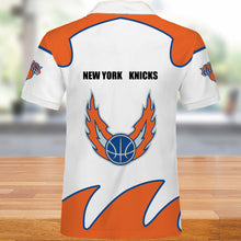 Load image into Gallery viewer, New York Knicks Polo 3D Shirts Summer gift for fans NBA