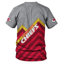 Load image into Gallery viewer, Kansas City Chiefs T-shirt Short Sleeve O Neck custom cheap gift for fans - NFL