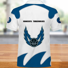 Load image into Gallery viewer, Minnesota Timberwolves Polo Shirts Summer gift for fans NBA