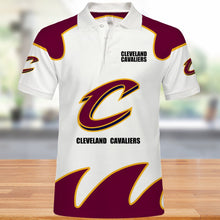 Load image into Gallery viewer, Cleveland Cavaliers Polo 3D Shirts Summer gift for fans NBA