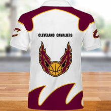 Load image into Gallery viewer, Cleveland Cavaliers Polo 3D Shirts Summer gift for fans NBA