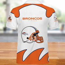 Load image into Gallery viewer, Denver Broncos Mens Polo 3D Shirts Print Full - NFL