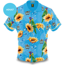 Load image into Gallery viewer, Titans Adult Hawaiian 3D t shirt NRL Professional Australian Football League Football team
