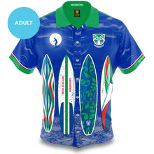 Load image into Gallery viewer, Warriors Adult Hawaiian 3D t shirt Print Full NRL Professional Australian Football League Football team