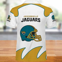 Load image into Gallery viewer, Jacksonville Jaguars Polo 3D Shirts Summer 2020 New Style- NFL