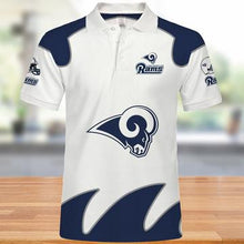 Load image into Gallery viewer, Los Angeles Rams Polo 3D Shirts Print Full Gift For Fans NFL