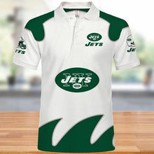 Load image into Gallery viewer, New York Jets Polo 3D Shirts Print Full Gift For Fans NFL