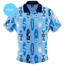 Load image into Gallery viewer, Sharks Hawaiian t shirt NRL Professional Australian Football League Football team
