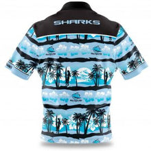Load image into Gallery viewer, Sharks Adult Hawaiian Shirtt shirt NRL Professional Australian Football League Football team