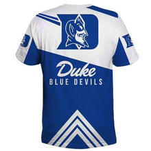 Load image into Gallery viewer, Duke Blue Devils T-shirt 3D Short Sleeve O Neck-NHL Teams