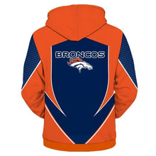 Load image into Gallery viewer, New Design NFL Hoodies 3D Denver Broncos Hoodies Sweatshirt Pullover New Style 2020