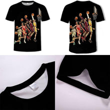 Load image into Gallery viewer, NBA Lebron James O-Neck 3D T shirt