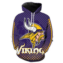 Load image into Gallery viewer, Minnesota Vikings Hoodie NFL Professional National Football League team Sweater Shirt