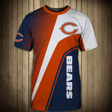 Load image into Gallery viewer, Chicago Bears T-shirt 3D new style Short Sleeve gift for fan NFL
