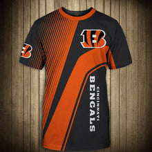 Load image into Gallery viewer, Cincinnati Bengals T-shirt 3D custom cheap gift for fans 2020 new season NFL
