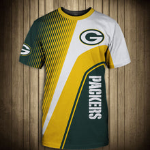 Load image into Gallery viewer, Green Bay Packers T-shirt 3D summer 2020 Short Sleeve gift for fan

