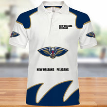 Load image into Gallery viewer, New Orleans Pelicans Polo Shirts Summer gift for fans NBA
