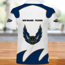 Load image into Gallery viewer, New Orleans Pelicans Polo Shirts Summer gift for fans NBA
