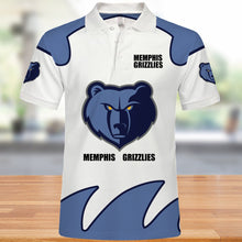 Load image into Gallery viewer, Memphis Grizzlies Polo Shirts Summer gift for fans NBA
