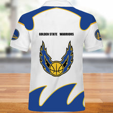 Load image into Gallery viewer, Golden State Warriors Polo 3D Shirts Summer gift for fans NBA
