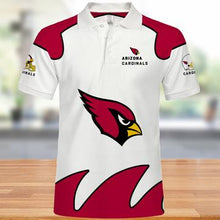 Load image into Gallery viewer, Arizona Cardinals Polo 3D Shirts Print Full Gift For Fans NFL
