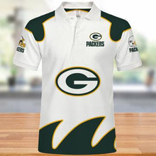 Load image into Gallery viewer, Green Bay Packers Polo 3D Shirts Print Full New style 2020- NFL
