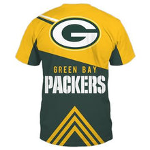 Load image into Gallery viewer, Green Bay Packers T shirts Vintage Cheap Short Sleeve O Neck For Fans
