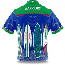 Load image into Gallery viewer, Warriors Adult Hawaiian 3D t shirt Print Full NRL Professional Australian Football League Football team
