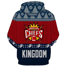 Load image into Gallery viewer, Kansas City Chiefs 3d Hoodie Christmas Edition NFL Professional National Football League team Sweater Shirt
