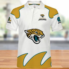 Load image into Gallery viewer, Jacksonville Jaguars Polo 3D Shirts Summer 2020 New Style- NFL
