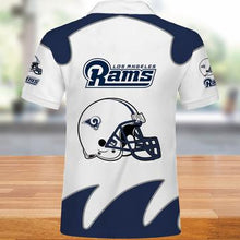 Load image into Gallery viewer, Los Angeles Rams Polo 3D Shirts Print Full Gift For Fans NFL
