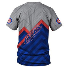 Load image into Gallery viewer, MLB T shirts 3D Chicago Cubs T shirts O Neck Cheap for fan
