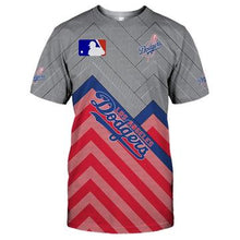 Load image into Gallery viewer, MLB T shirts 3D Los Angeles Dodgers T shirts O Neck Cheap For Fans
