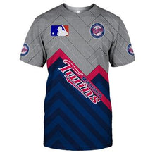 Load image into Gallery viewer, MLB T shirts 3D Minnesota Twins T shirts O Neck Cheap For Fans
