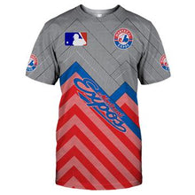 Load image into Gallery viewer, MLB T shirts 3D Montreal Expos T shirts O Neck Cheap For Fans
