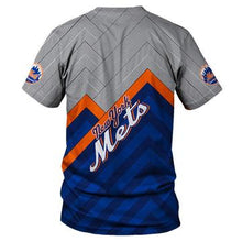 Load image into Gallery viewer, MLB T shirts 3D New York Mets T shirts O Neck Cheap For Fans
