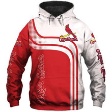 Load image into Gallery viewer, St. Louis Cardinals Hoodies 3D Gift For Fans MLB
