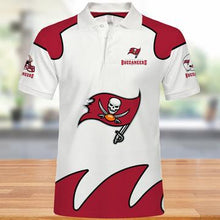 Load image into Gallery viewer, Tampa Bay Buccaneers Polo 3D Shirts Print Full Gift For Fans NFL
