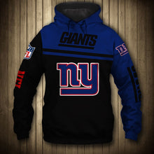 Load image into Gallery viewer, N.F.L-TEAM-PULLOVER-HOODIES/3D-GRAPHIC-PRINTED-DOUBLE-SIDED-ALL-OVER-GRAPHIC-GIANTS-LOGOS &amp; OFFICIAL/WARM-PREMIUM-OFFICIAL-N.F.L.GIANTS-TEAM-TRENDY-PULLOVER-GAME-DAY-HOODIES
