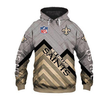 Load image into Gallery viewer, Cheapest NFL Hoodies 3D Print Full  Men New Orleans Saints Gift for fans
