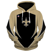 Load image into Gallery viewer, Hot Sale NFL Football New Orleans Saints 3D Print Full Hoodie New Style 2020
