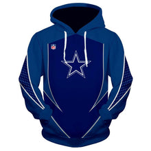 Load image into Gallery viewer, New Design NFL Football Dallas Cowboys 3D Hoodie Sweatshirt Custom Jacket Pullover
