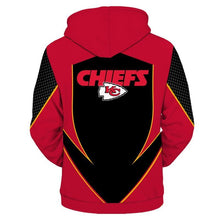 Load image into Gallery viewer, New DesignNew Design NFL Football Kansas City Chiefs 3D Hoodie Sweatshirt Custom Jacket Pullover
