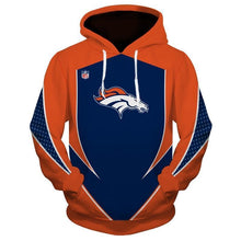 Load image into Gallery viewer, New Design NFL Hoodies 3D Denver Broncos Hoodies Sweatshirt Pullover New Style 2020
