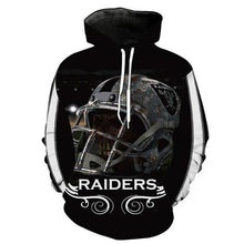 Load image into Gallery viewer, NFL Hoodies 3D Oakland Raiders Hoodie Sweatshirt Jacket Pullover Gift for fans
