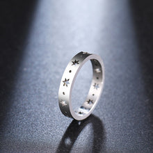 Load image into Gallery viewer, DOTIFI For Women Ring Hollow Pentagram Stainless Steel Gold and Silver Fashion Jewelry Gift E119

